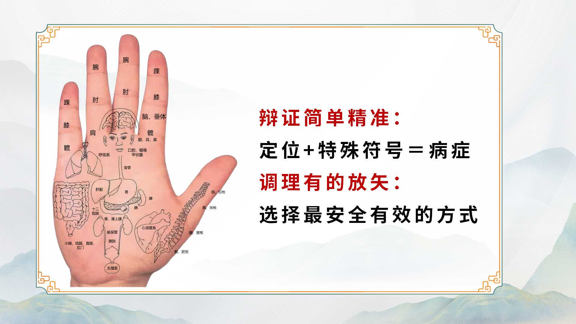 生命全息手诊线下进阶班：中医诊断实用技能，手诊技术系统教学！